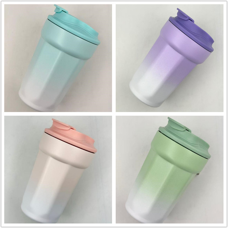 30.000 PC kami mug kopi gradien stainless steel kami segera dikirim