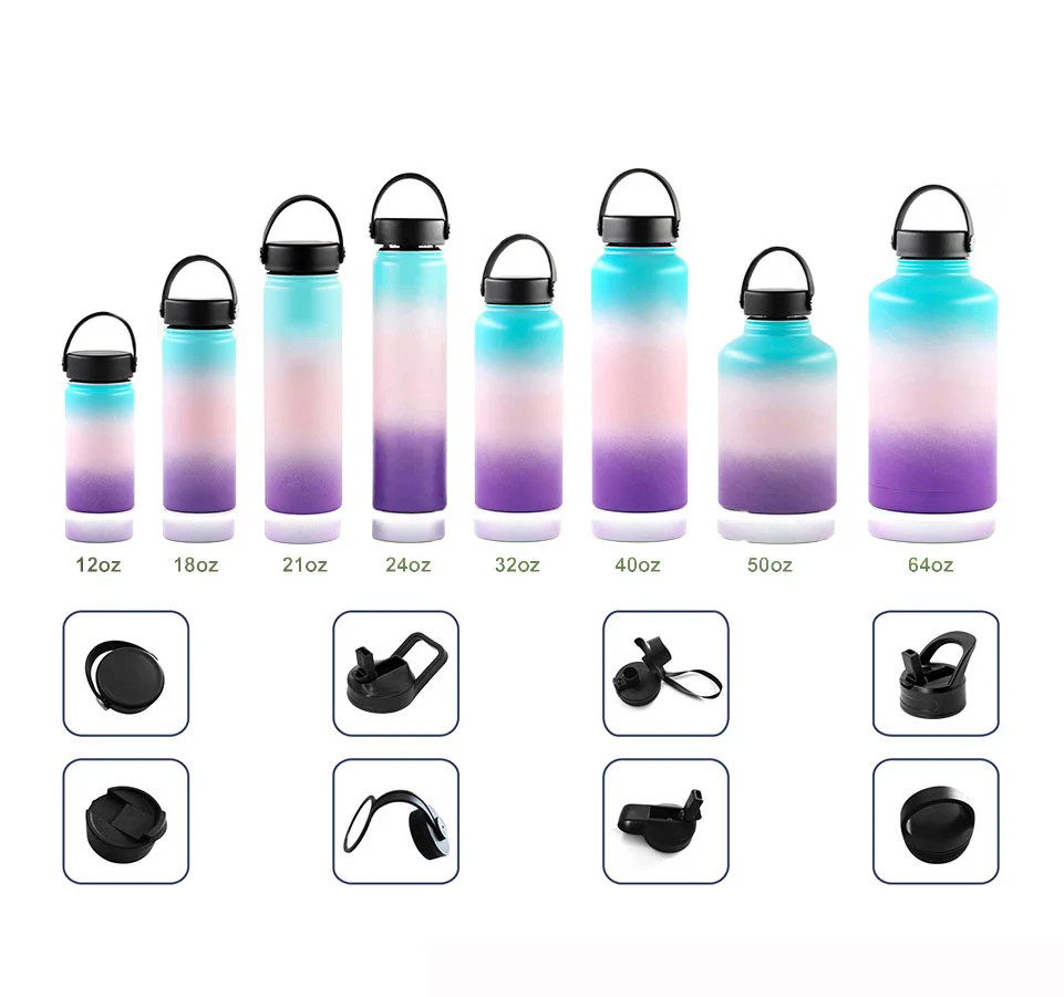 Stainless Steel Double Wall Sports Water Bottle